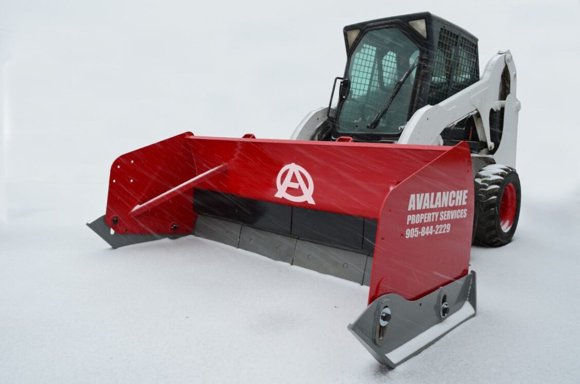 Snow Removal skidsteer